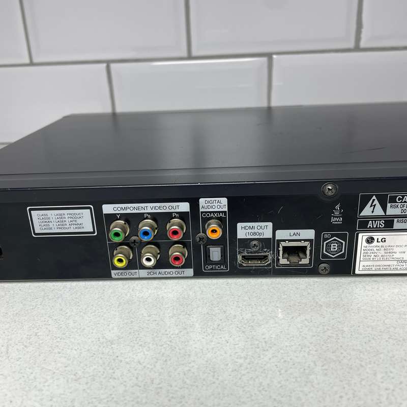 LG Blu Ray DVD Player