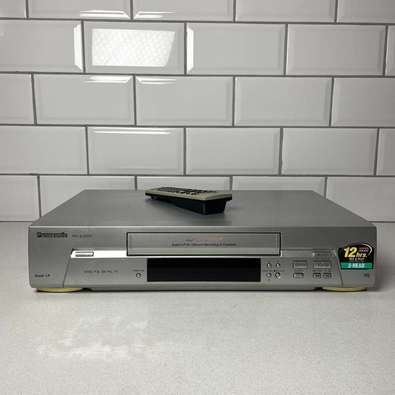 Panasonic VHS VCR Player with Remote