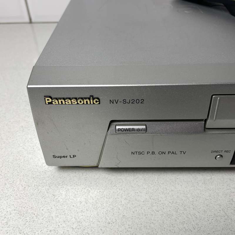 Panasonic VHS VCR Player with Remote
