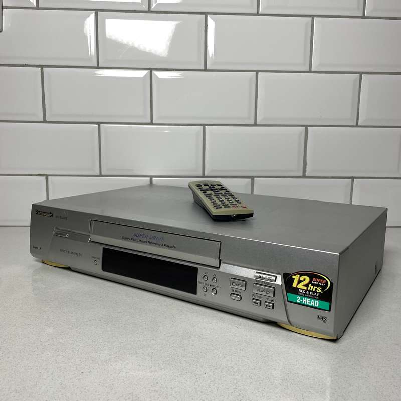 Panasonic VHS VCR Player with Remote