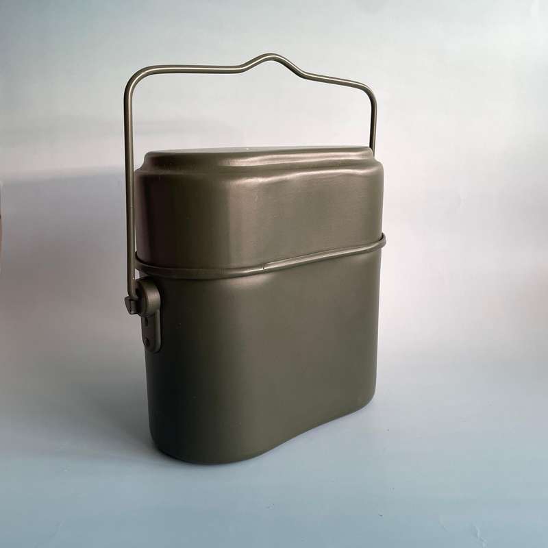 Aluminium Army 3 in 1 Lunch Box