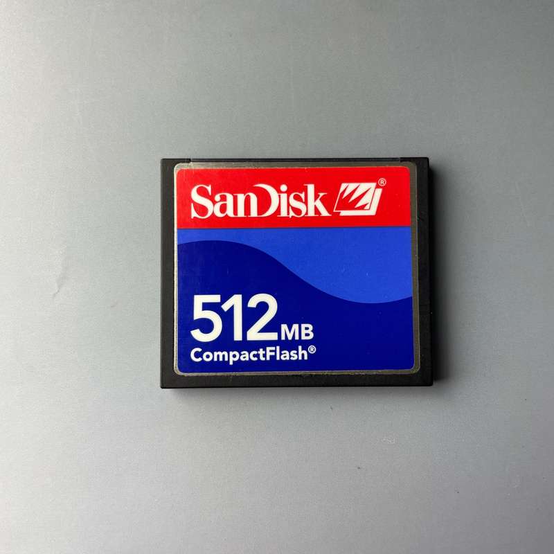 SanDisk 512MB Compact Flash Memory Card