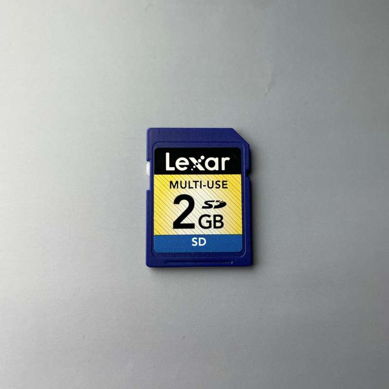 Lexar 2GB SD Card