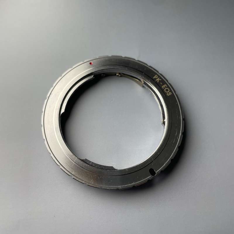 Pentax K Mount Lens to Canon Camera Lens Adapter
