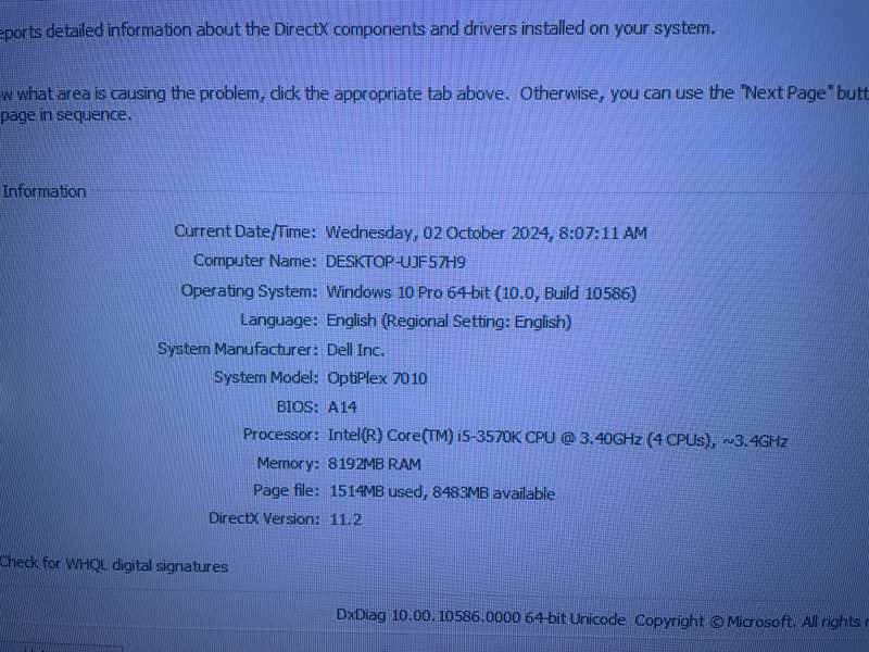 Dell Optiplex 7010 i5 3rd Gen