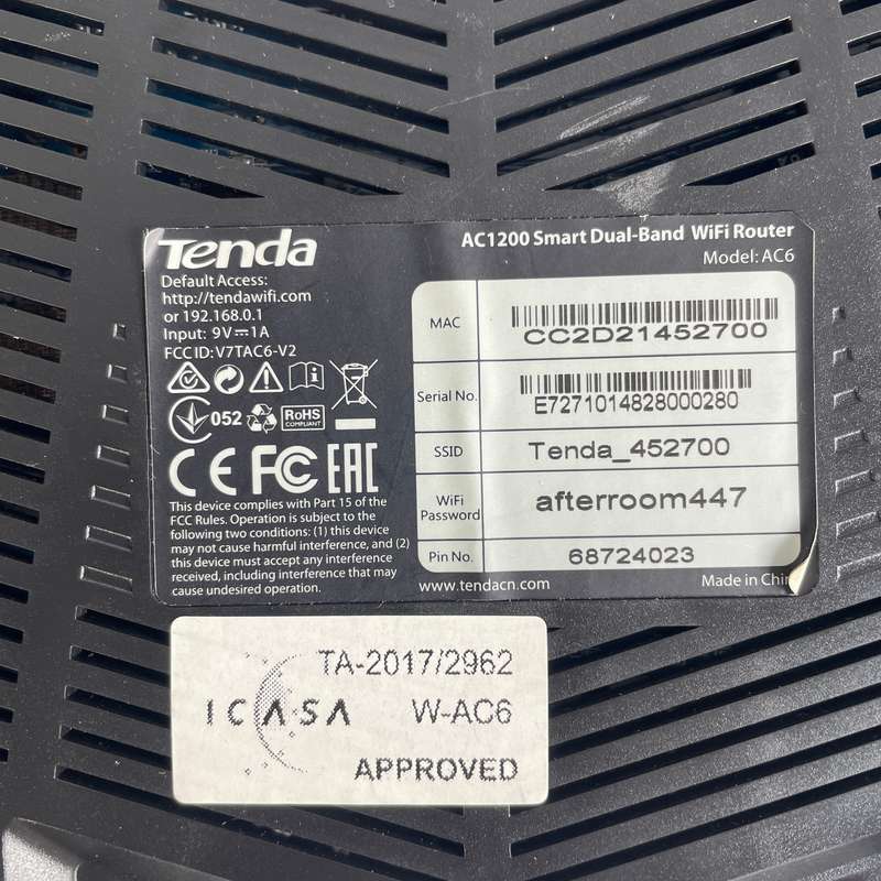 Tenda AC1200 dual band router