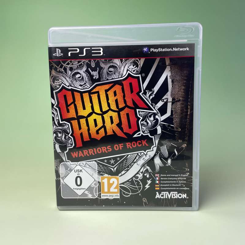PS3 Guitar Hero Warriors of Rock (Playstation 3 Game)
