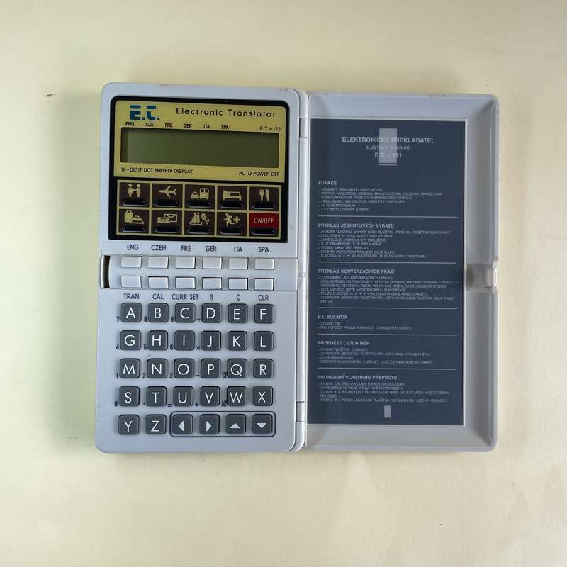 Vintage Electronic Translator