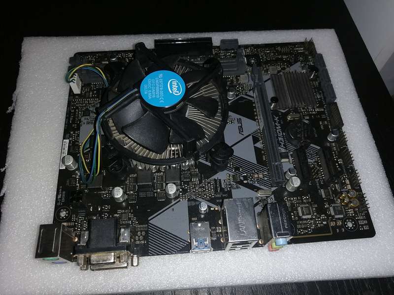 8th GEN INTEL I3 8100 & ASUS PRIME MOTHERBOARD BUNDLE