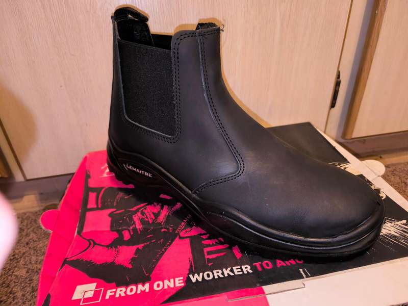 LEMAITRE 8115 ZEUS SAFETY BOOTS - Size 10