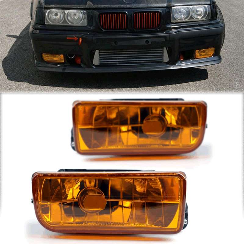 E36 92 - 98 Orange Indicator / Bumper Lamp Cover / Lens
