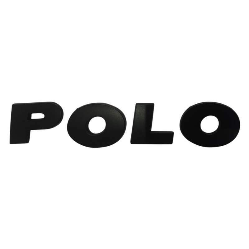 Polo Badge Black Old School Design