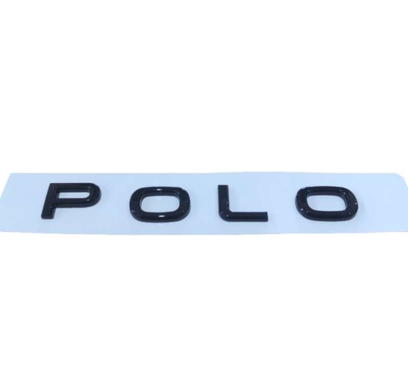 Polo Badges (Rear) Black