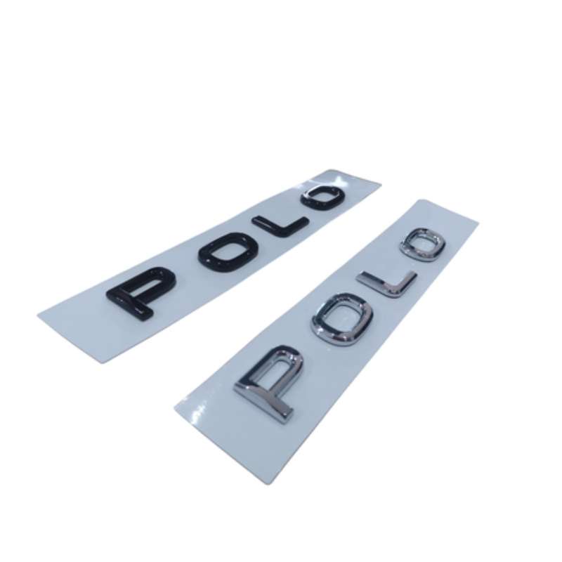 Polo Badges (Rear) Black