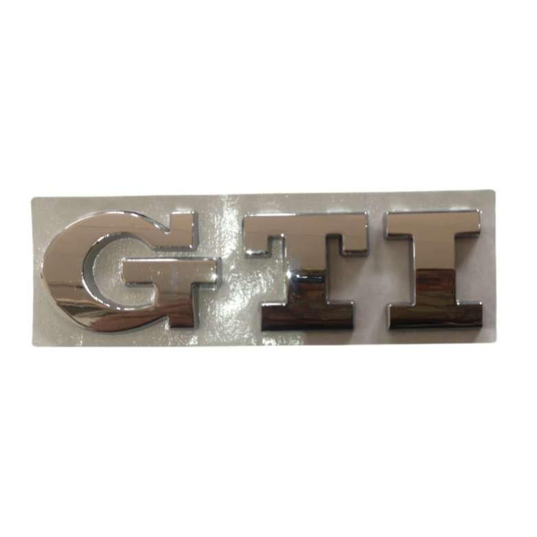 GTI Classic style Badge Chrome