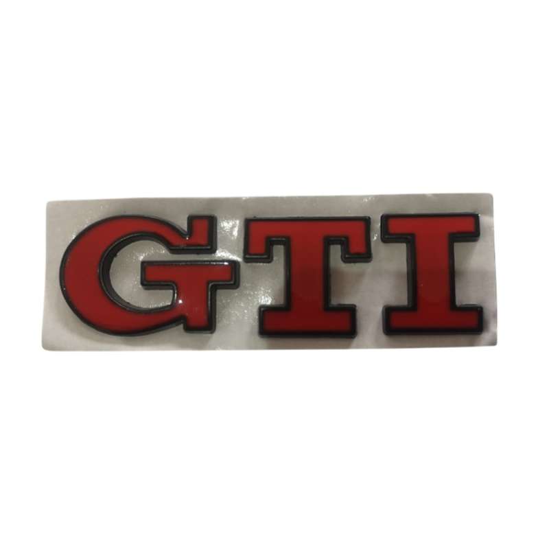 GTI Classic style Badge Red and Black