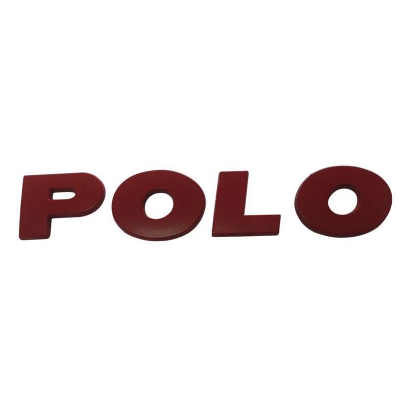 Polo Badge Red Old School Design
