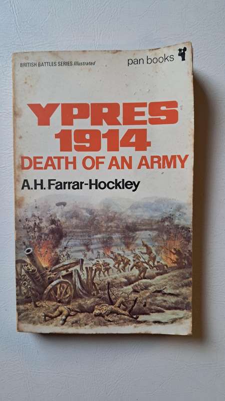 Ypres 1914: Death of an Army by Anthony Farrar-Hockley