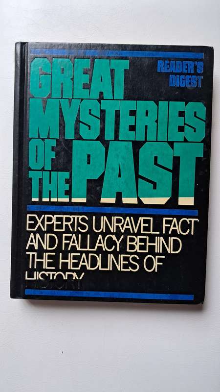 Great Mysteries of the Past Hardcover by Readers Digest