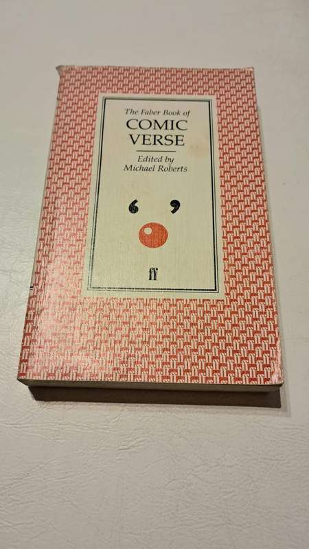 The Faber Book of Comic Verse Paperback by Michael Roberts