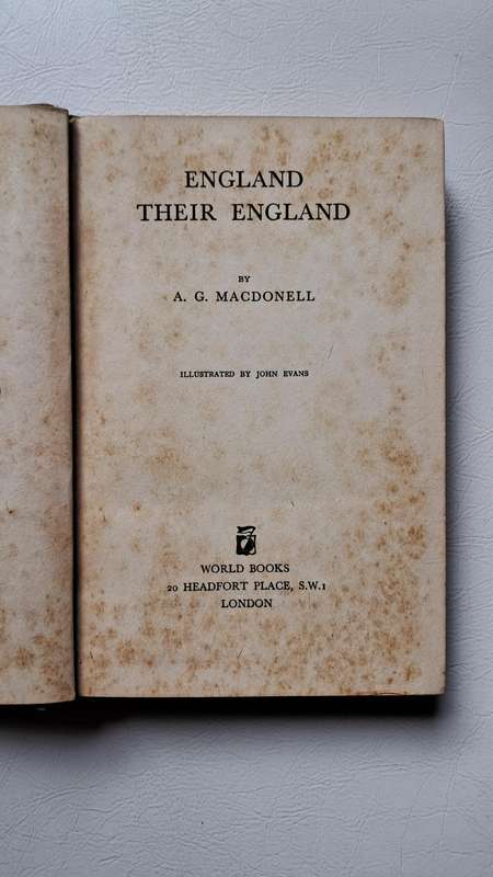 England, Their England by A. G. Macdonell