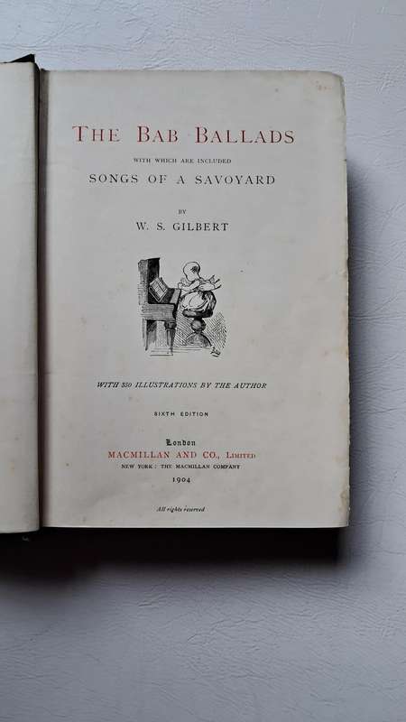 The Bab Ballads by W S Gilbert