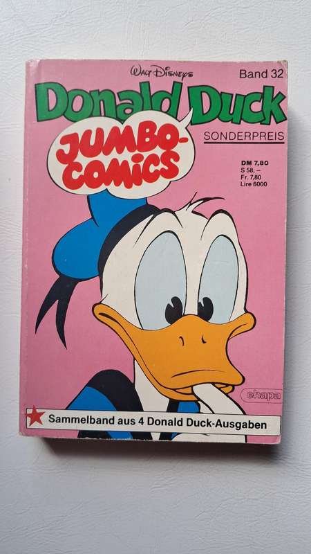 Donald Duck - Jumbo Comics Band 25, 32, and 35