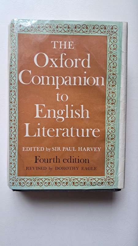 The Oxford Companion to English Literature