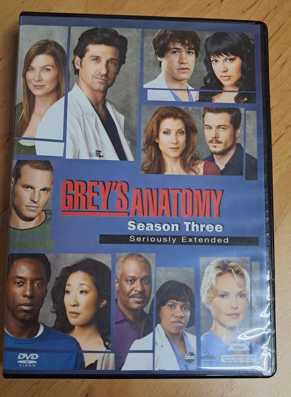 Grey's Anatomy Season 3 Complete Box Set