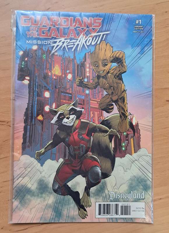 Guardians of the Galaxy: Mission Breakout #1 (Disneyland Edition)