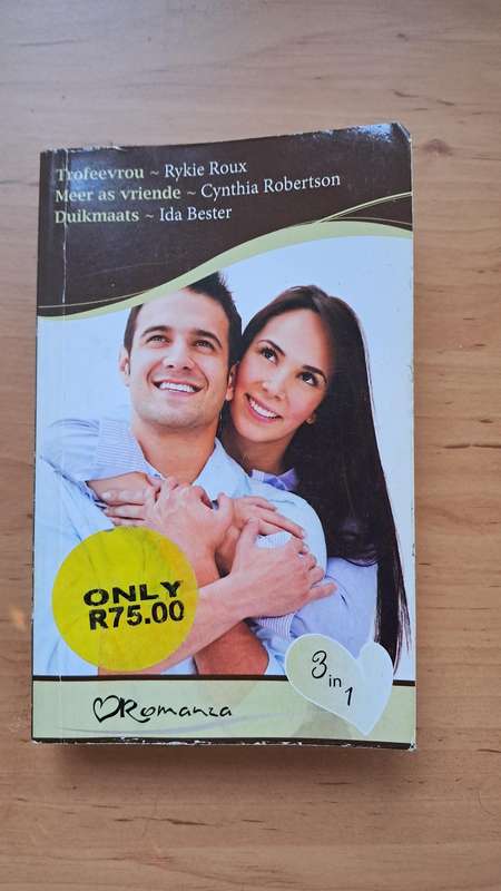 3 in 1 - Troufeevrou (R. Roux), Meer as Vriende (C. Robertson), en Duikmaats (I. Bester)