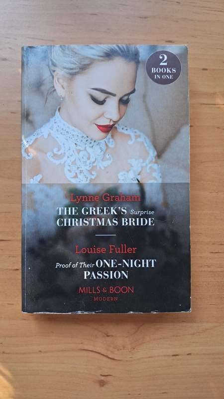 2 in 1: The Greek's Surprise Christmas Bride (Graham) and Proof of Their One Night Passion (Fuller)
