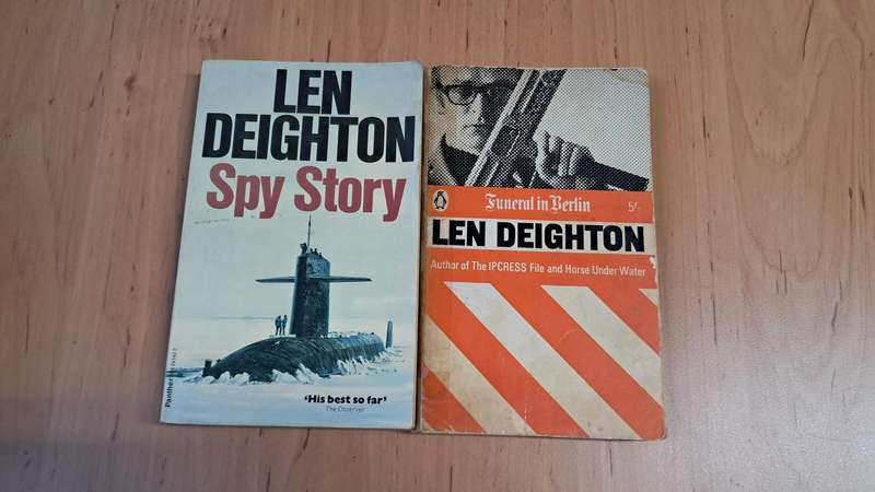 Len Deighton 3-book Bundle: Twinkle Twinkle Little Spy, Funeral in Berlin, and Spy Story