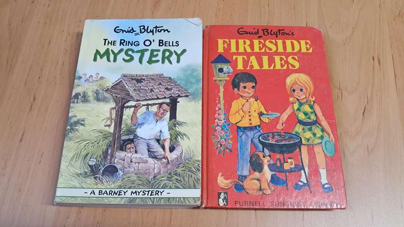Enid Blyton 2-book Bundle: The Ring O' Bells Mystery and Fireside Tales