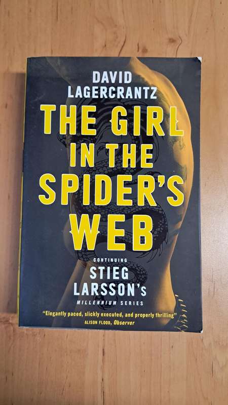 2 Books! The Girl in the Spider's Web + The Girl Who Takes an Eye for an Eye by David Lagercrantz