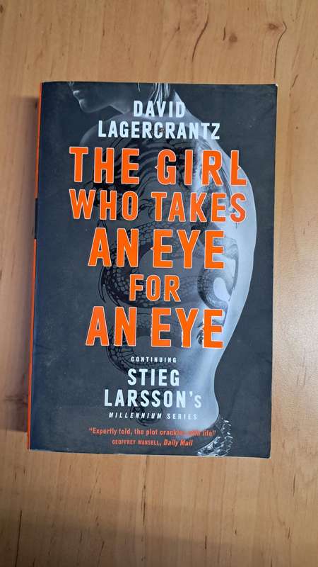 2 Books! The Girl in the Spider's Web + The Girl Who Takes an Eye for an Eye by David Lagercrantz