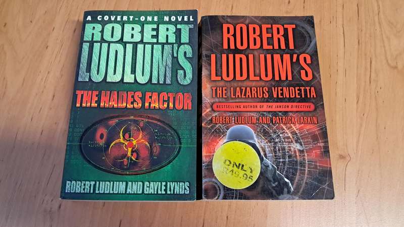 Robert Ludlum 2-book Bundle: The Hades Factor and The Lazarus Vendetta