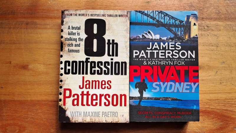 James Patterson 2-book Bundle: 8th Confession + Private Sydney