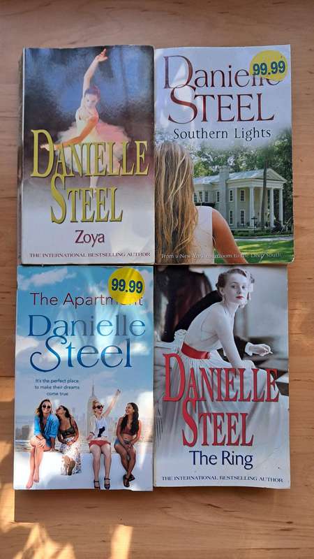 Danielle Steel 4-book Bundle: Zoya, Southern Lights, The Apartment, and The Ring
