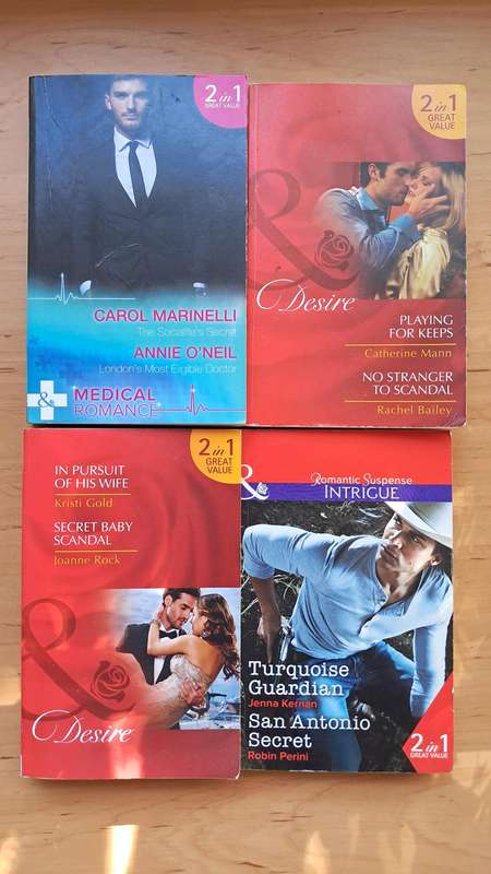 4 x 2-in-1 Romance Bundle