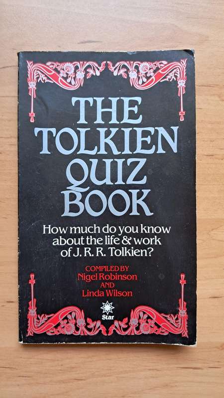 The Tolkien Quiz Book by Nigel Robinson and Linda Wilson