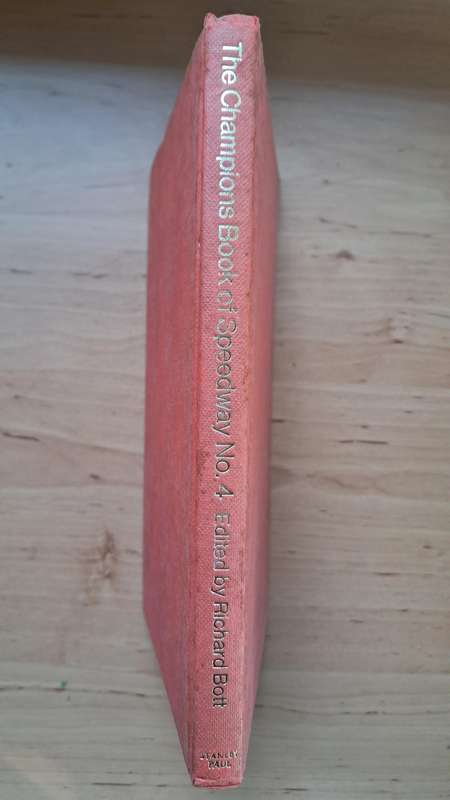 The Champions Book of Speedway No. 4 by Richard Bott
