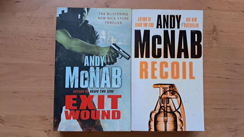 Andy McNab 2-book Bundle: Exit Wound and Recoil