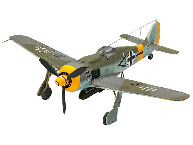 Model Set Focke Wulf Fw190 F-8 1/72 Scale REVELL 63898