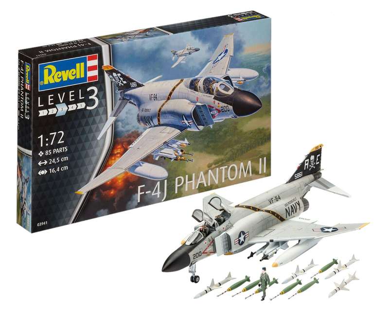 MDD F-4J Phantom II 1/72 Scale Revell 03941