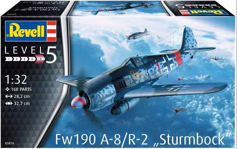 Fw190 A-8/R-2 "Sturmbock" 1/32 Scale Revell 03874