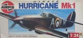 Hawker Hurricane Mk.1 - 1/24 Scale (Airfix)(A14002)(ON0330)