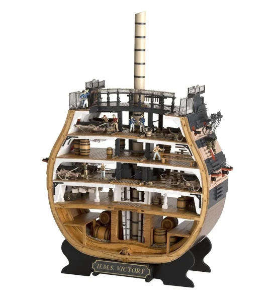 Cross-Section of HMS Victory (1/72 Scale) (Artesania ART20500)