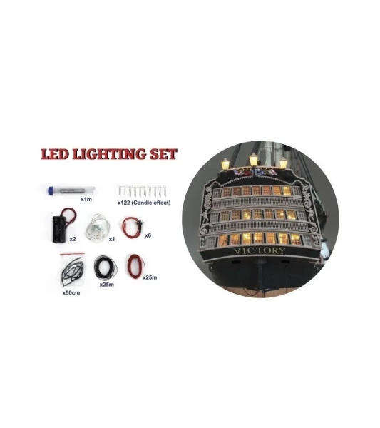 LED Lighting Set for Anatomy of HMS Victory (Artesania ART22900LED)