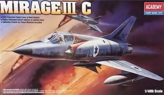 Mirage IIIC - 1/48 Scale (ACAD12247)(Academy)